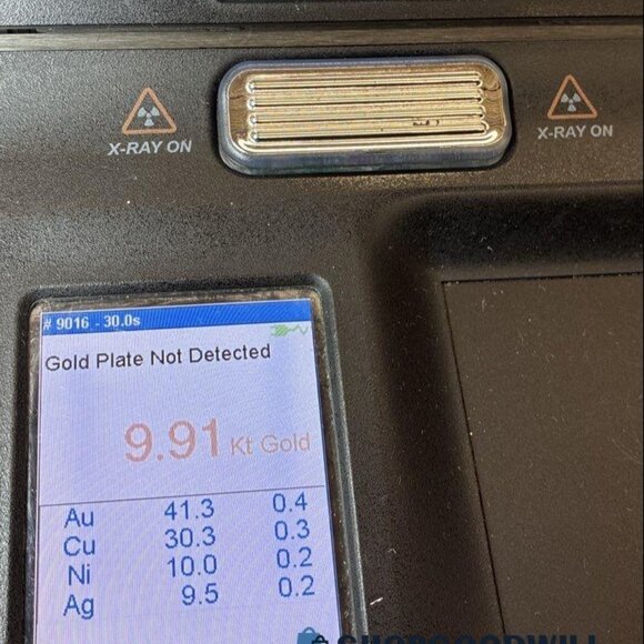 10K White Gold Semi-Precious Ring - Size 7==1.95 GRAMS== - Picture 5 of 12